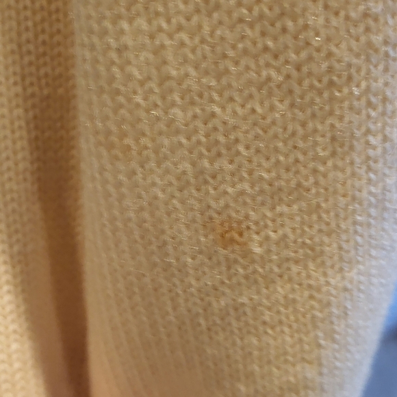 Vintage 1965 Varsity Button Up Letter Sweater Green & White - Picture 8 of 12